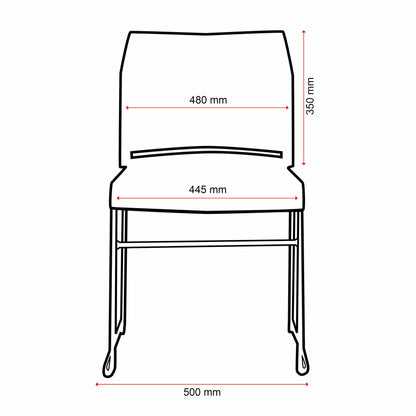 Envy Chair-Stackable seating-Smart Office Furniture