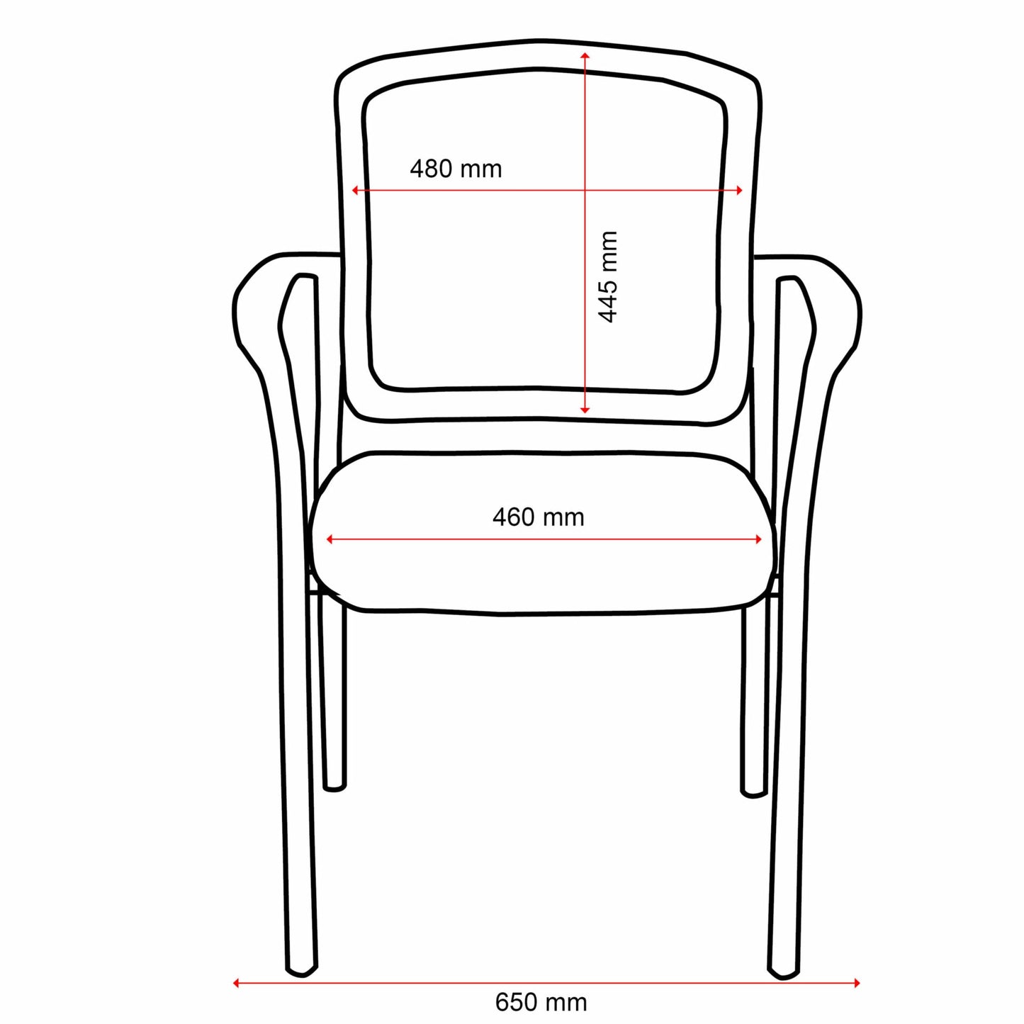 Buro Lindis Mesh Chair