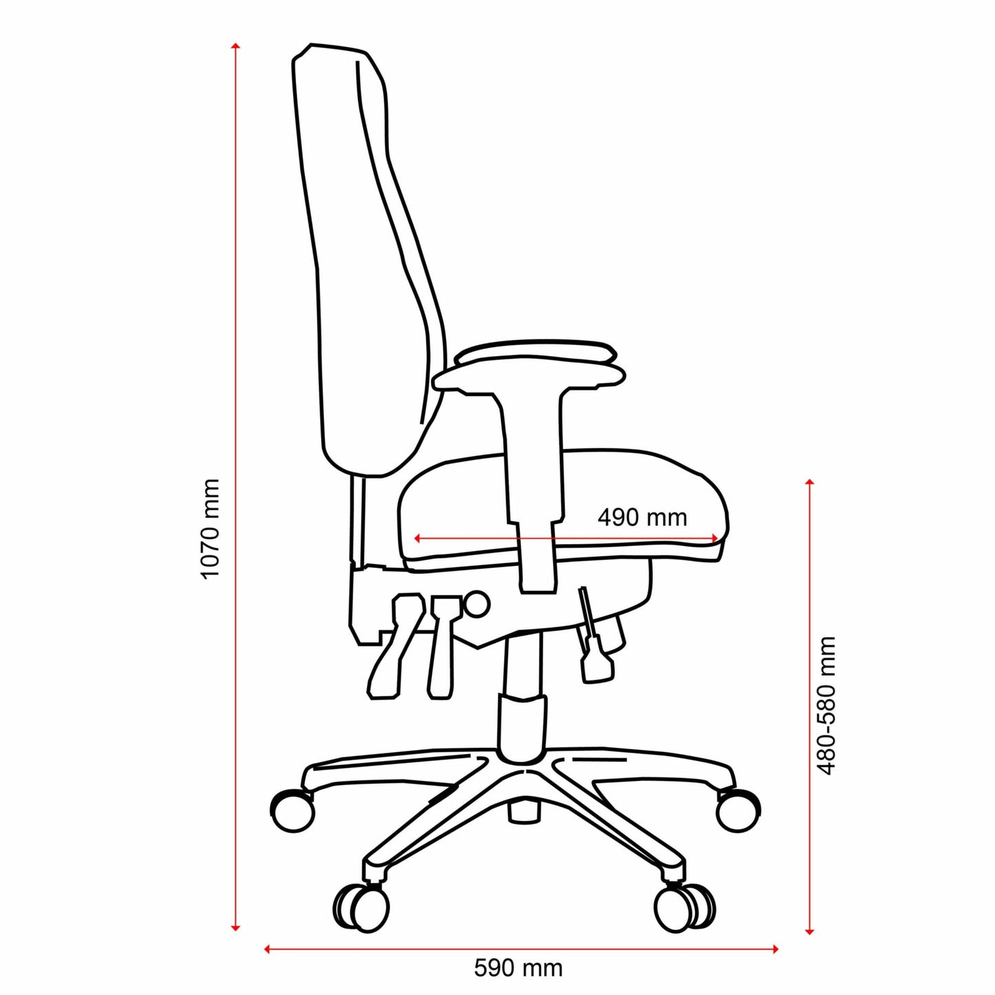 Buro Persona 24/7 Chair