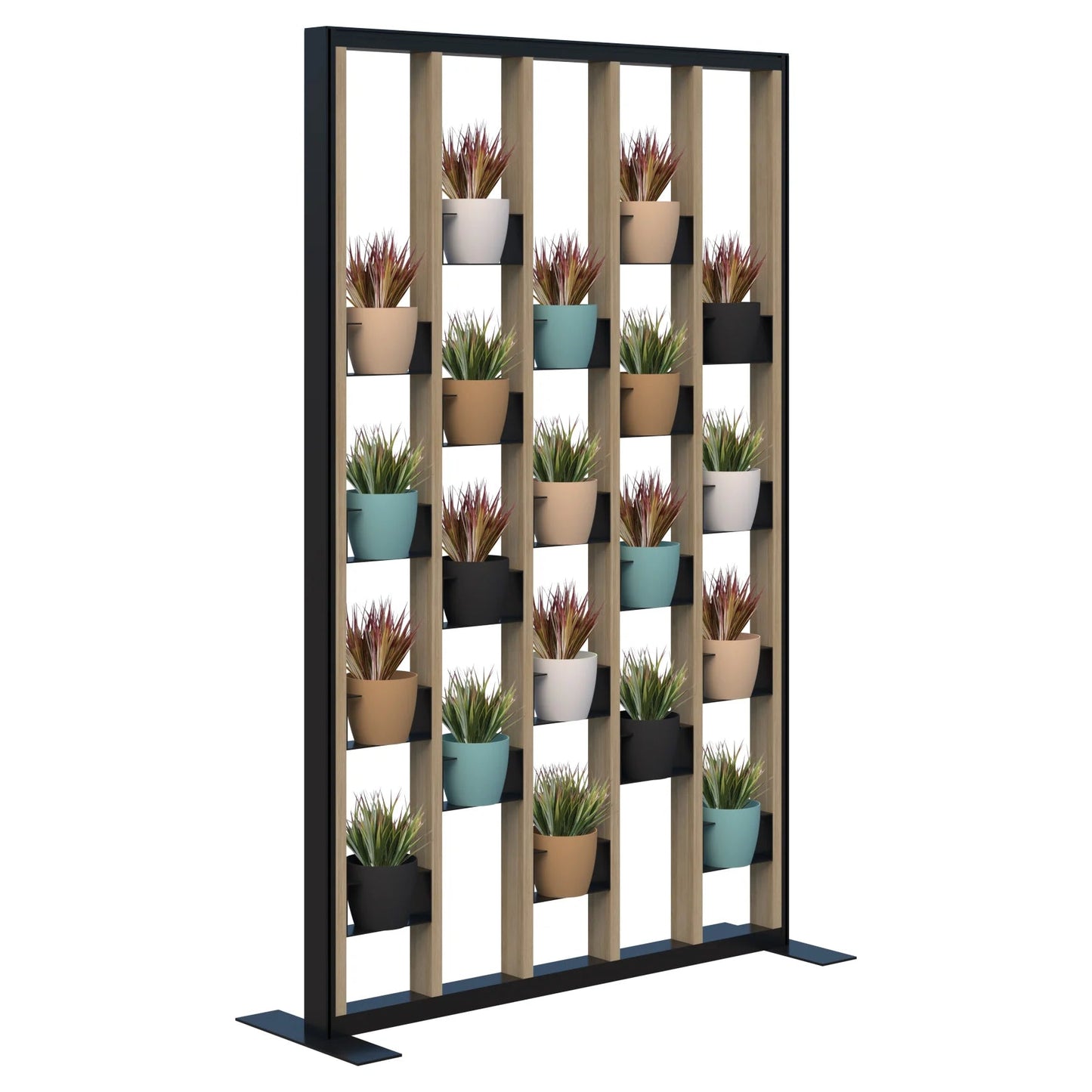 Connect Freestanding Plant Wall Inc Plants