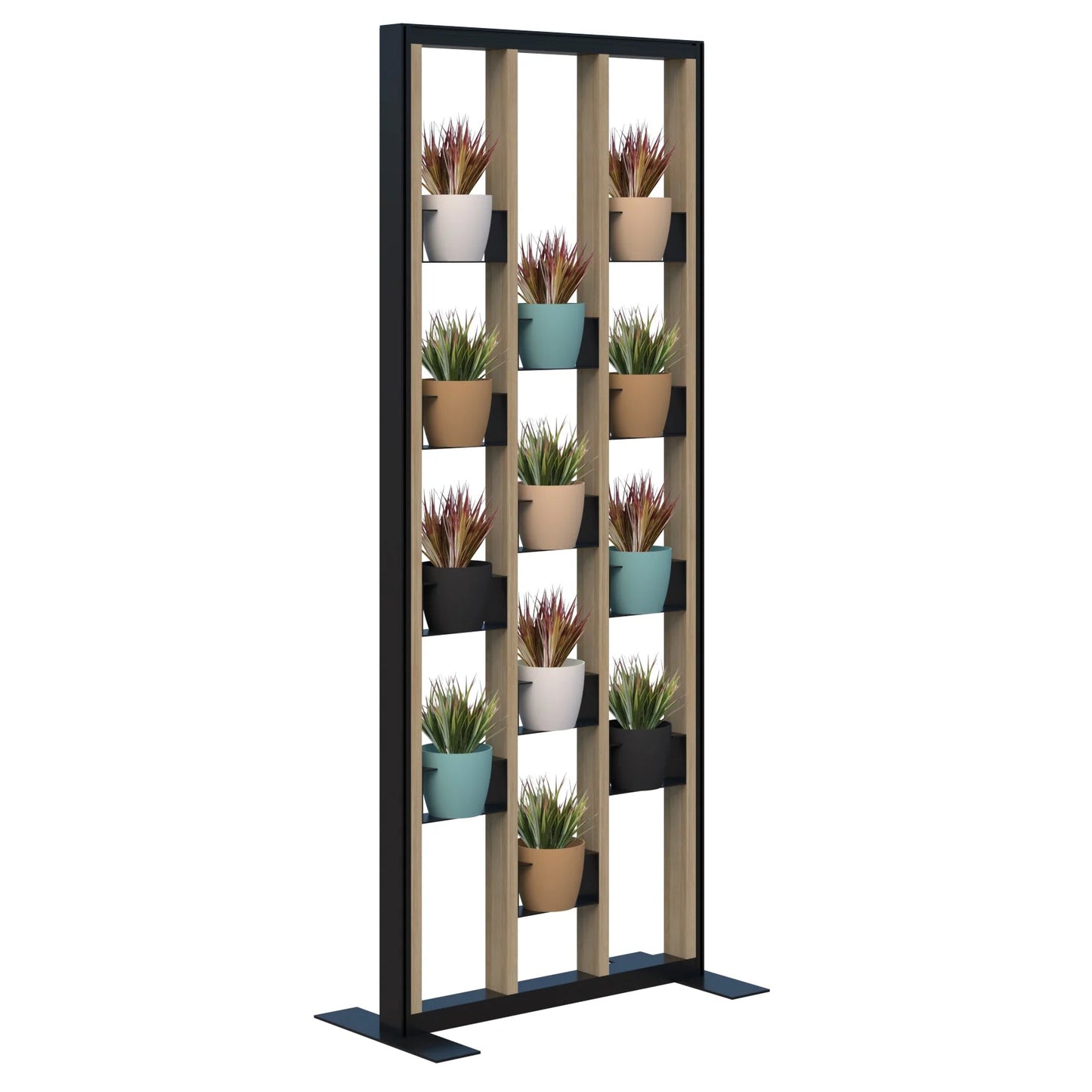 Connect Freestanding Plant Wall Inc Plants