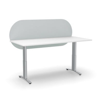 Desk Screen Modesty Panel - Rounded Arc