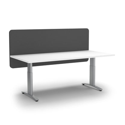 Desk Screen Modesty Panel - Standard Radius