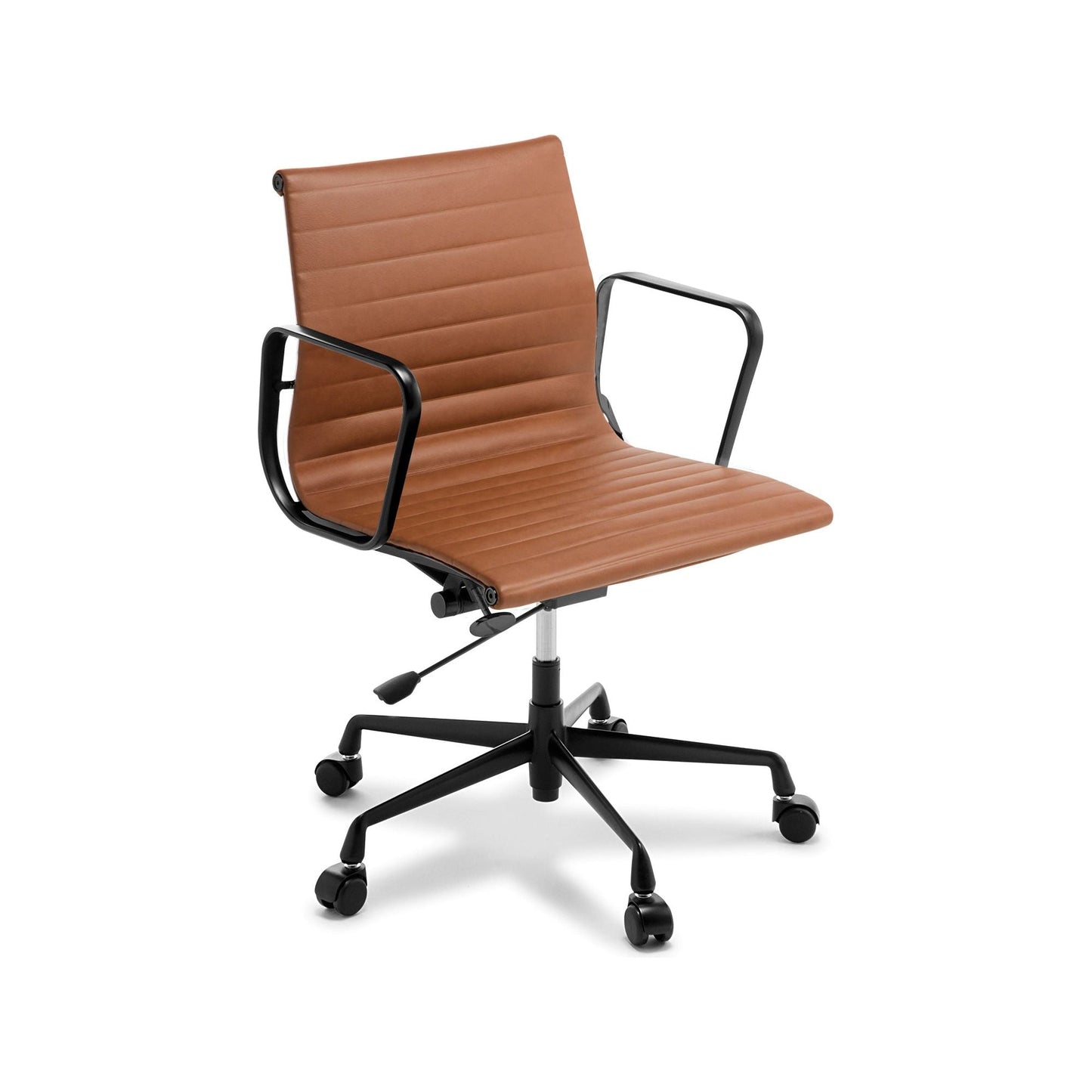 Eden Eames Replica Classic Midback Leather Chair