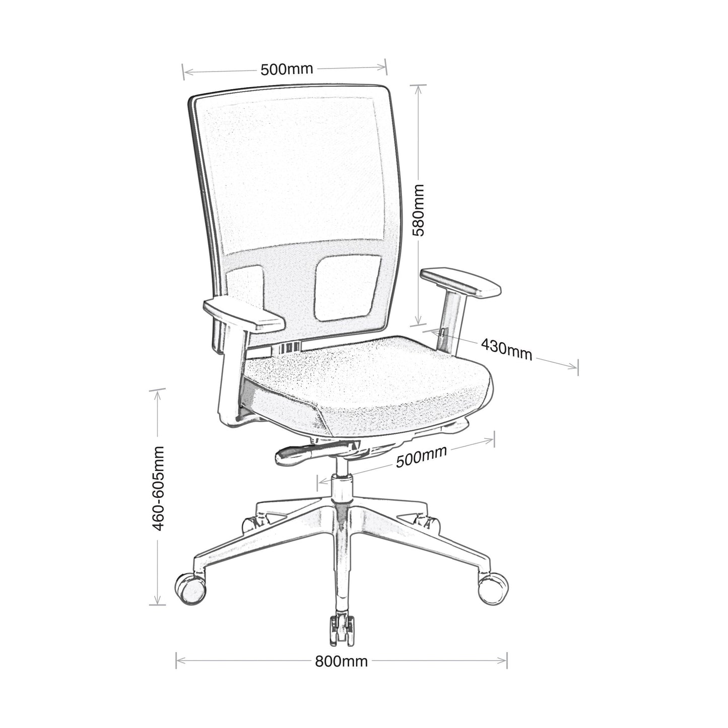 Eden Media Ergo Chair