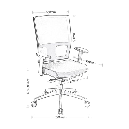 Eden Media Ergo Chair