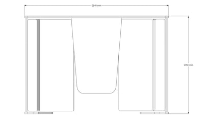 Edge 4 Person Meeting Booth