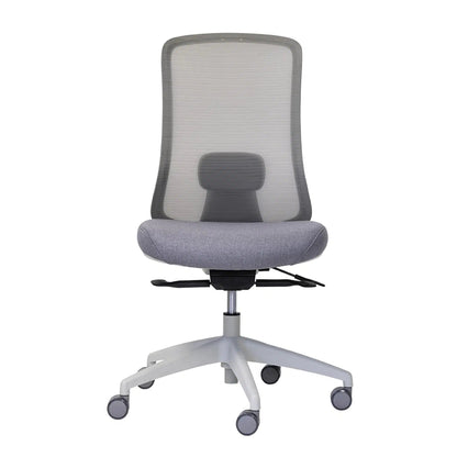 Elan - Grey Mesh Back Chair w/Seat Slide