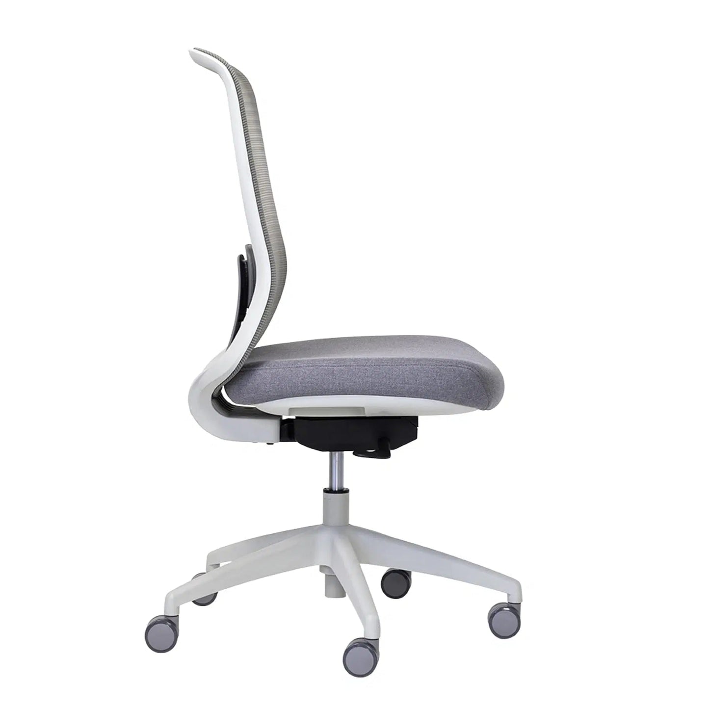 Elan - Grey Mesh Back Chair w/Seat Slide