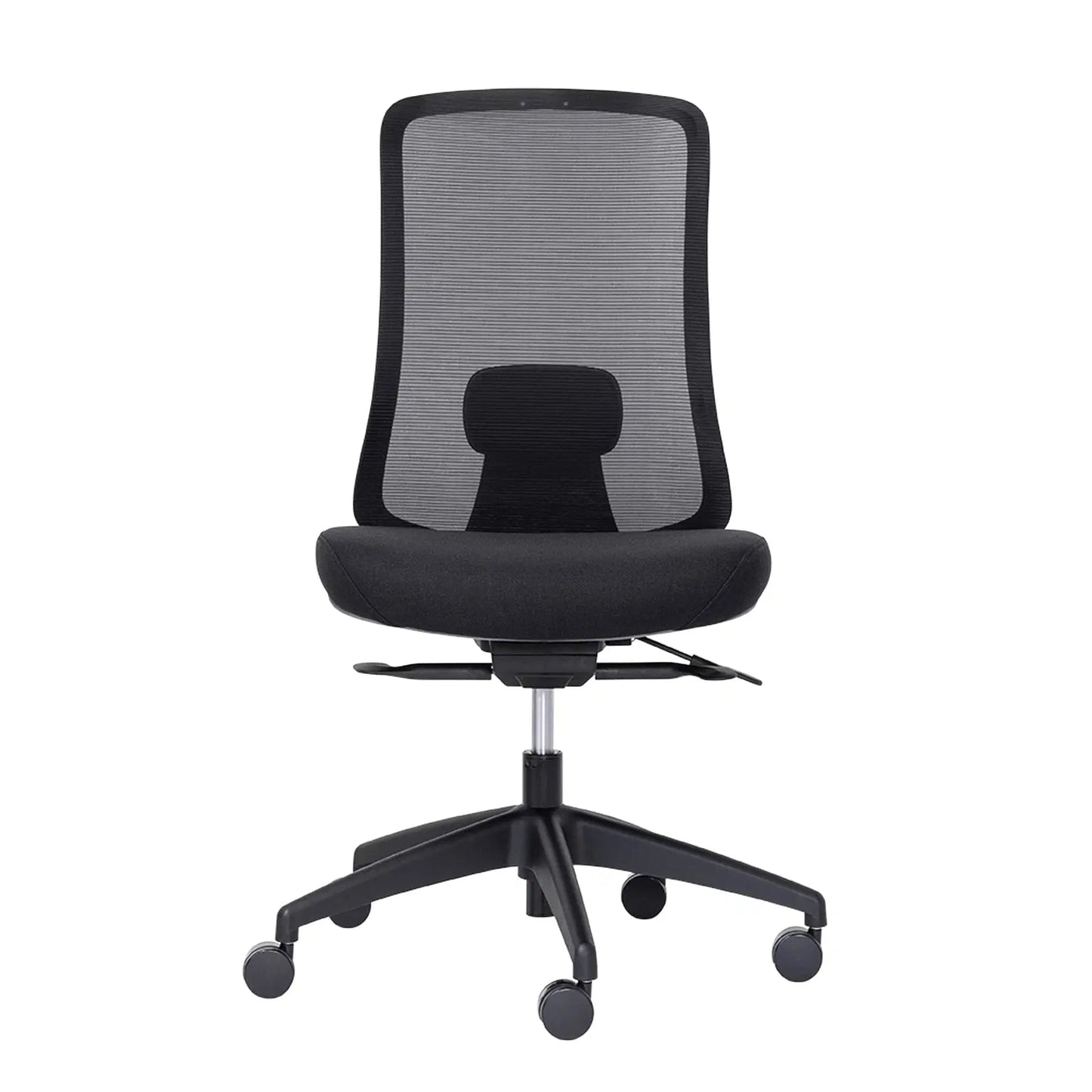 Elan - Grey Mesh Back Chair w/Seat Slide