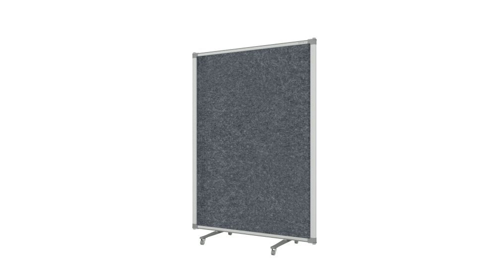 Free Standing Charcoal Acoustic Partitions