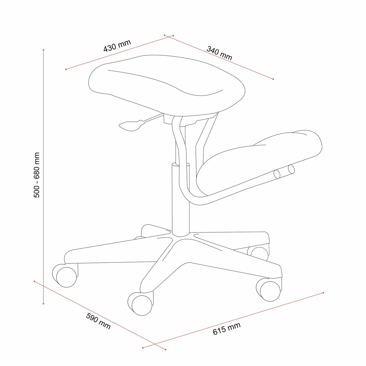 Knee Chair