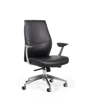 Knights Ignite Black PU Midback Executive Chair