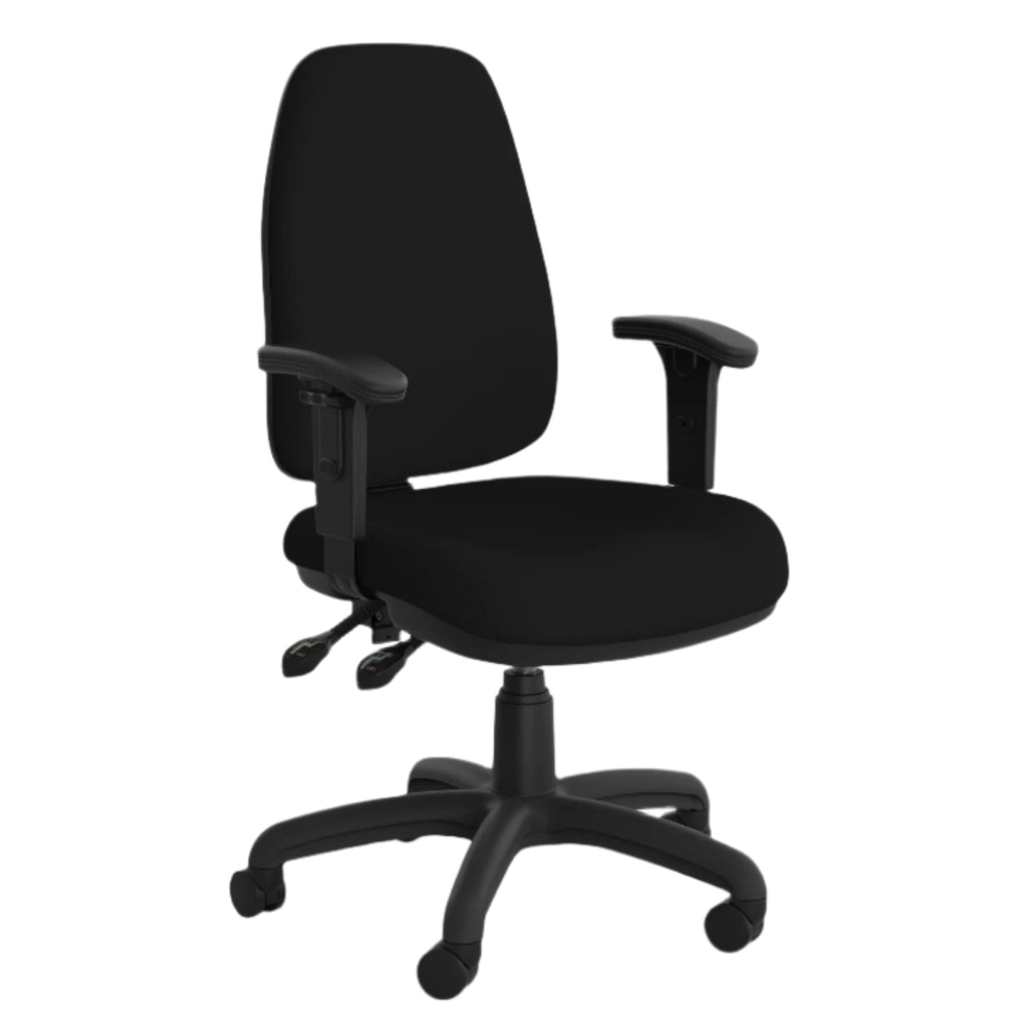 Knights Mozart 3 Plus Luxe Highback Black Chair