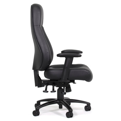 Knights Vulcan 4 Lever 24/7 Highback with Seatslide & Arms Chair