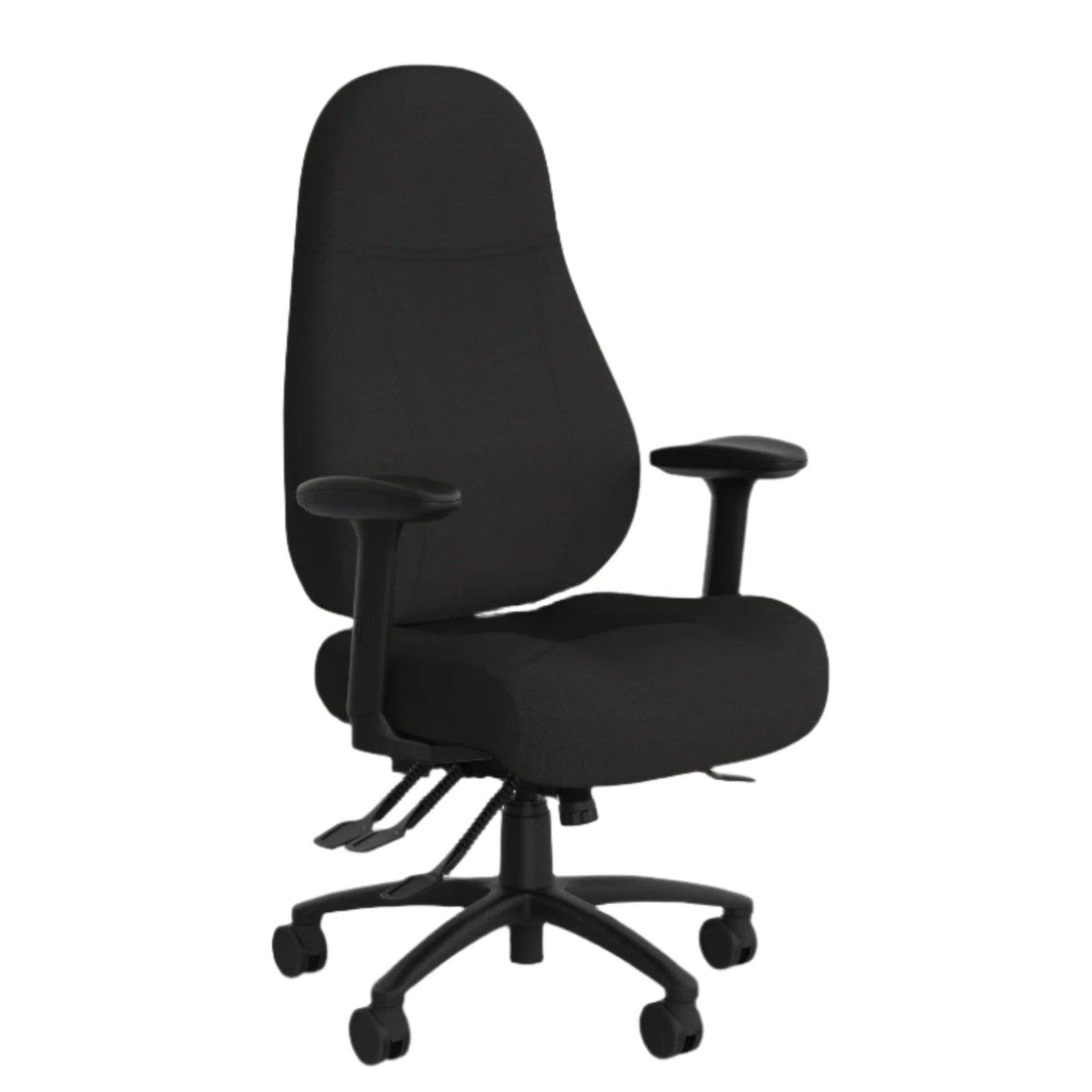 Knights Vulcan 4 Lever 24/7 Highback with Seatslide & Arms Chair