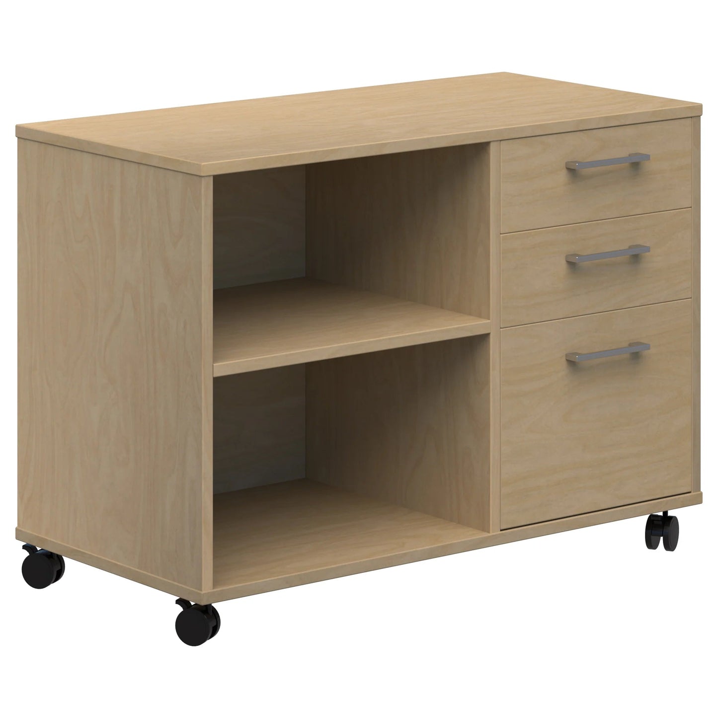 Mascot Mobile Caddy (Drawers & Open Shelving) Range