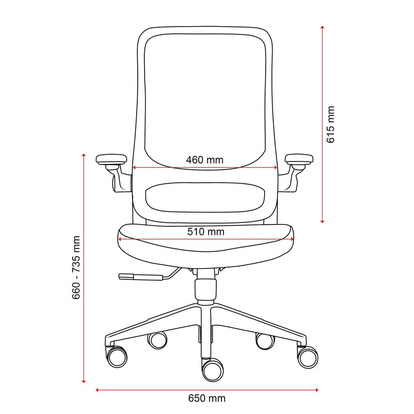 Mondo Colt Mesh Chair