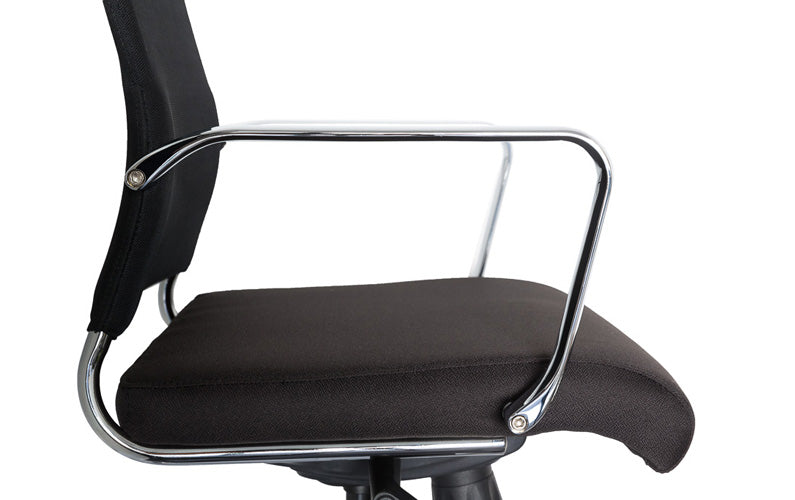 OS Swivel Highback Black Chair