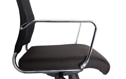 OS Swivel Highback Black Chair