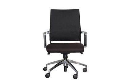 OS Swivel Lowback Black Chair