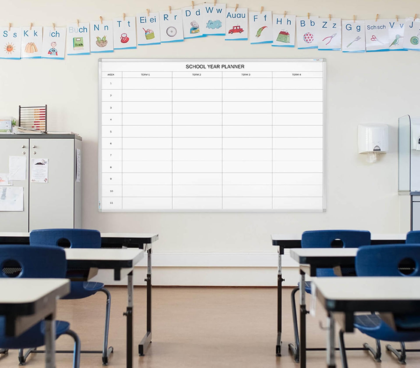 School Year Planner Whiteboards