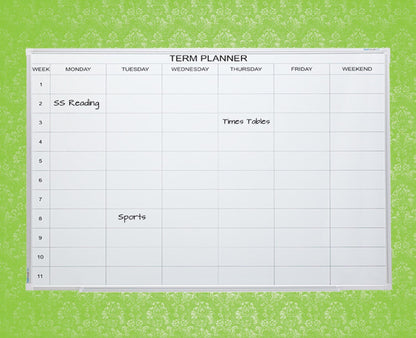 Term Planner Whiteboards